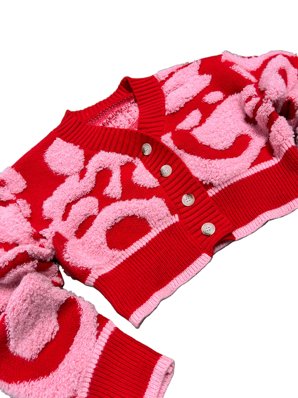 WOMENS Knitted Cropped Cardigan