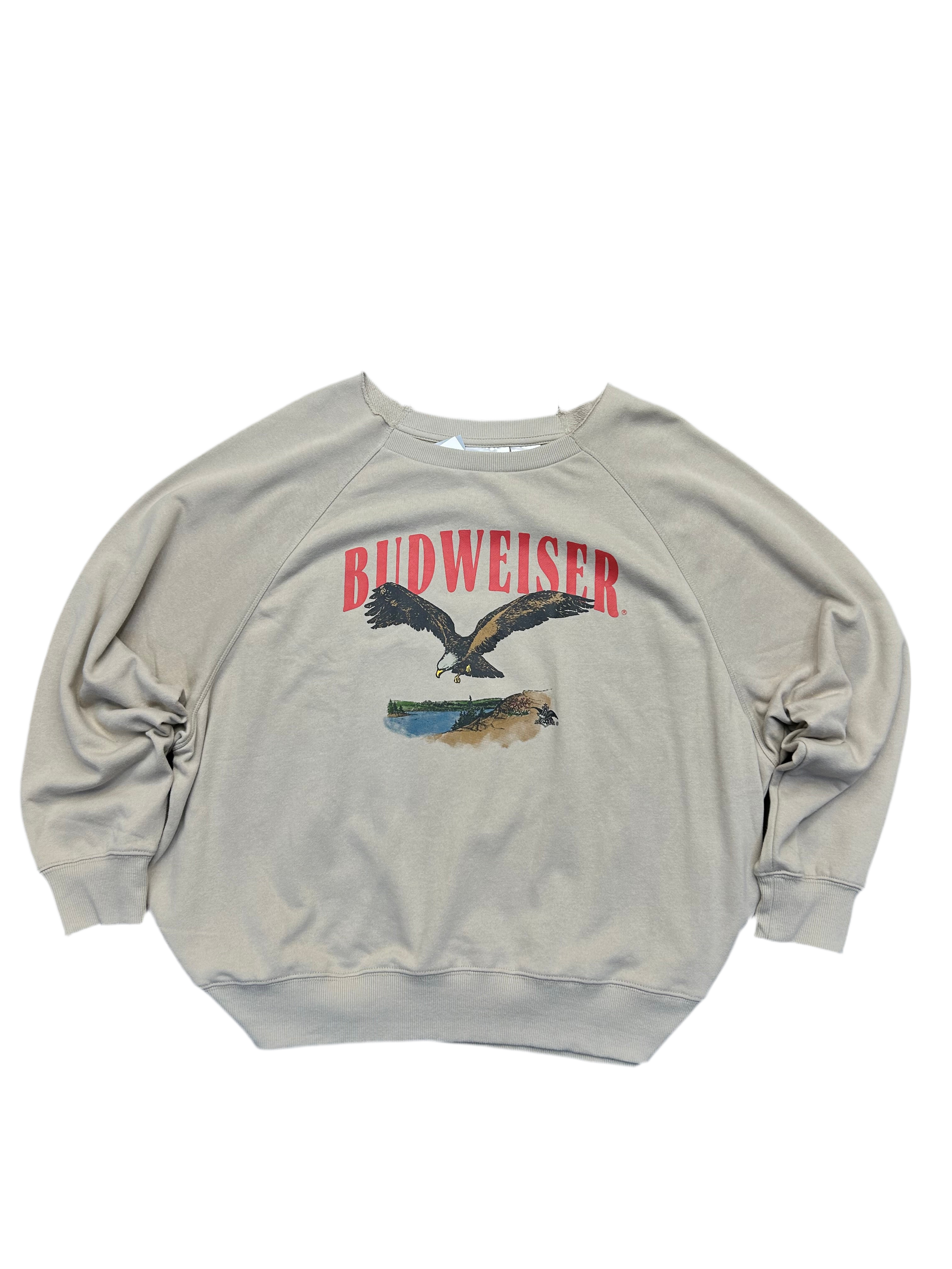 BUDWEISER CREWNECK