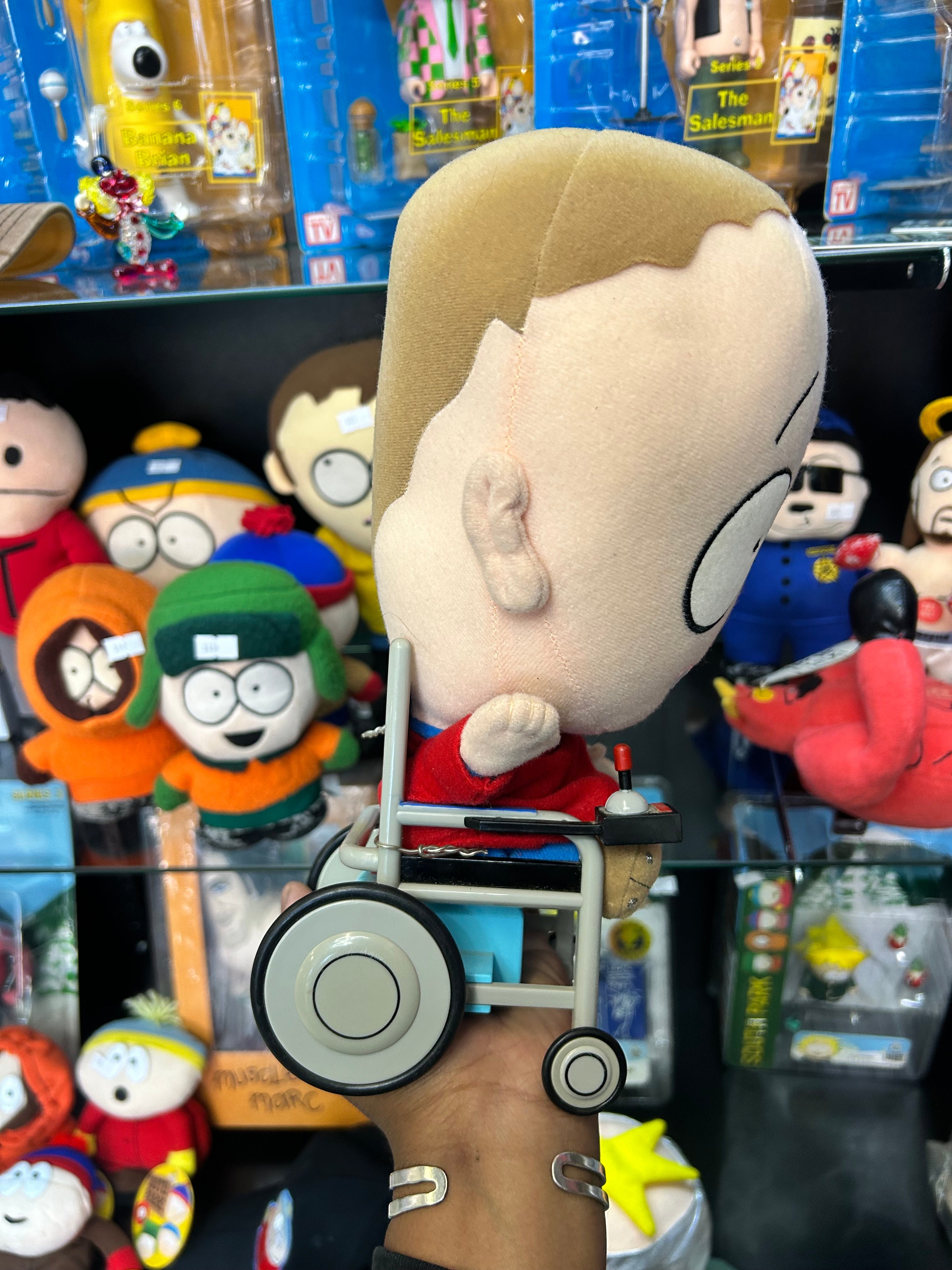 South Park 12" Talking Timmy With Wheelchair Plush 2000