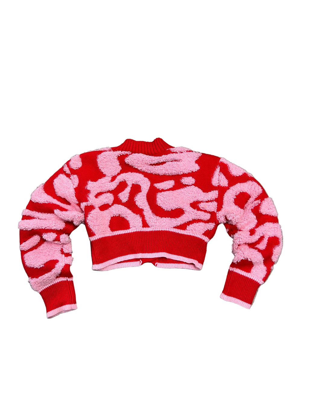 WOMENS Knitted Cropped Cardigan