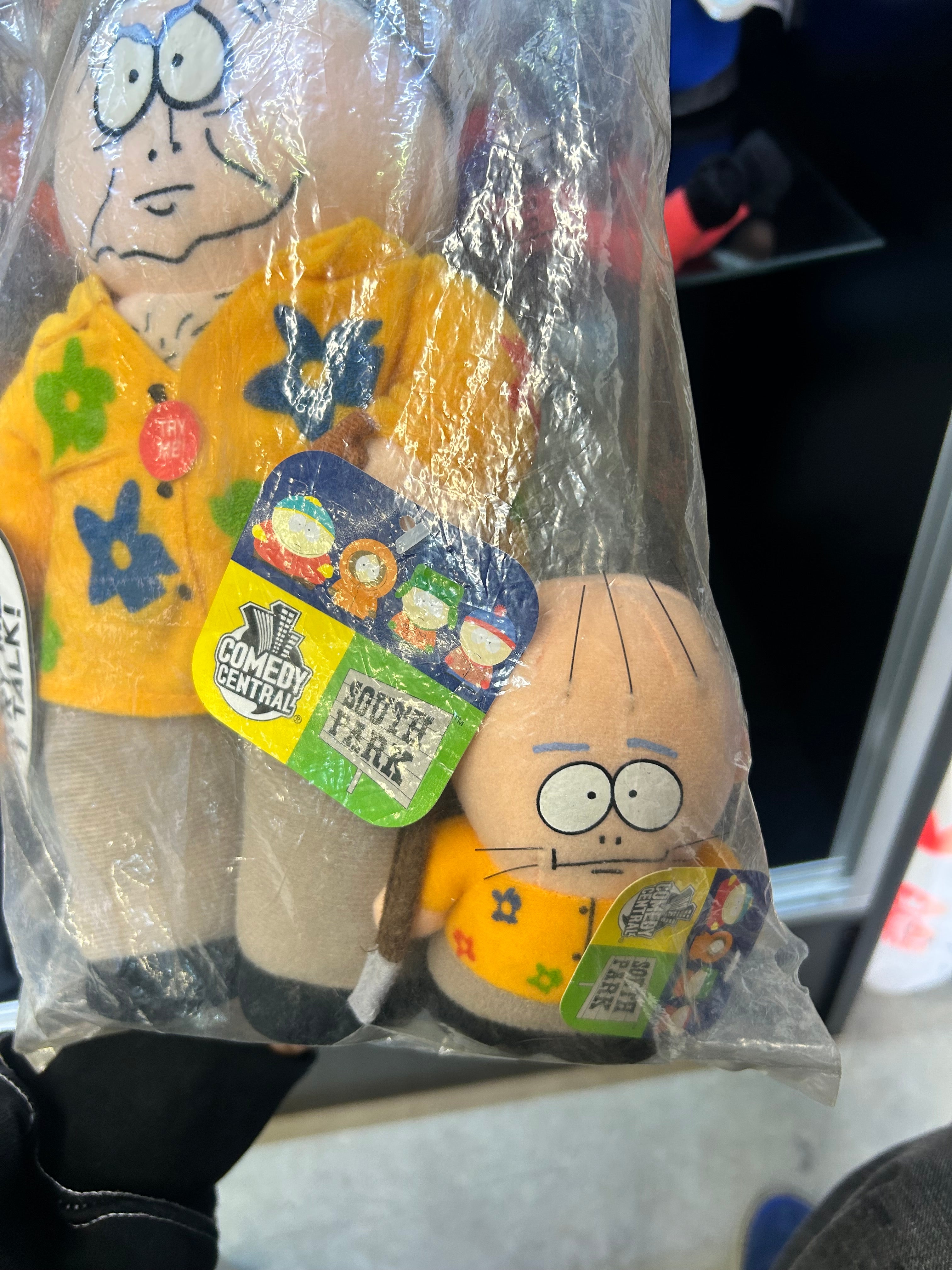 South Park Mephesto & Kevin Vintage 2004 Plush Dolls With Tag Very Rare New