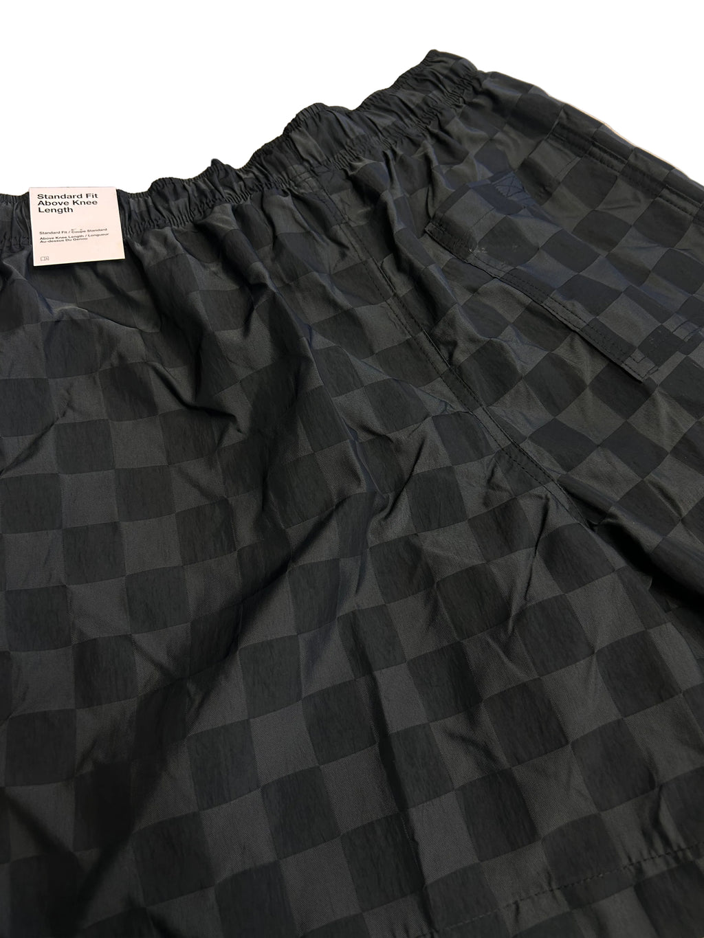 Nike Men's Club Flow Checkered Nylon Shorts