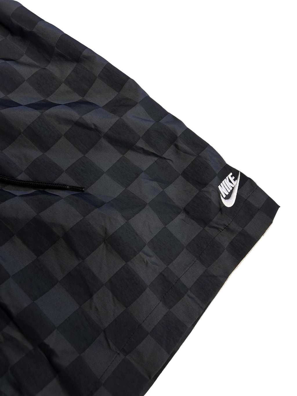 Nike Men's Club Flow Checkered Nylon Shorts