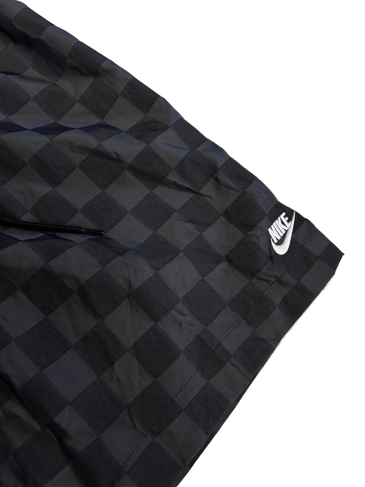 Nike Men's Club Flow Checkered Nylon Shorts