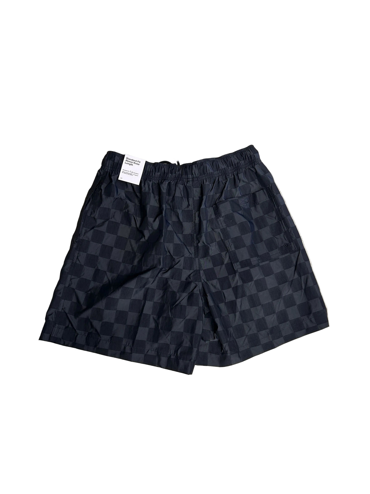Nike Men's Club Flow Checkered Nylon Shorts
