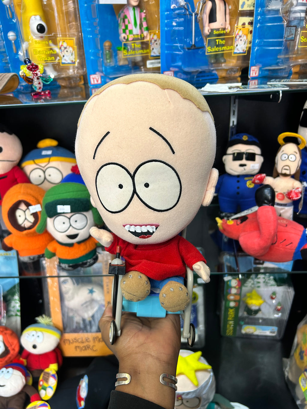South Park 12" Talking Timmy With Wheelchair Plush 2000