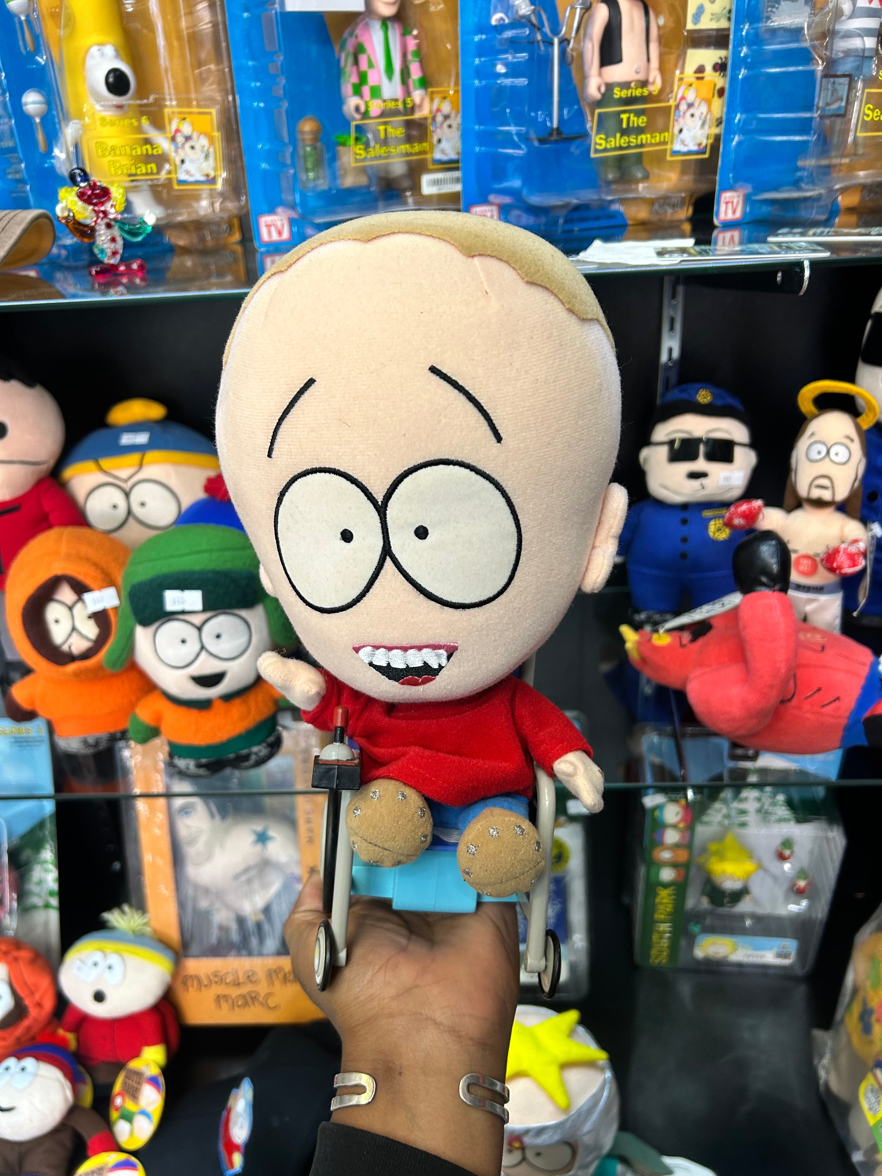 South Park 12" Talking Timmy With Wheelchair Plush 2000