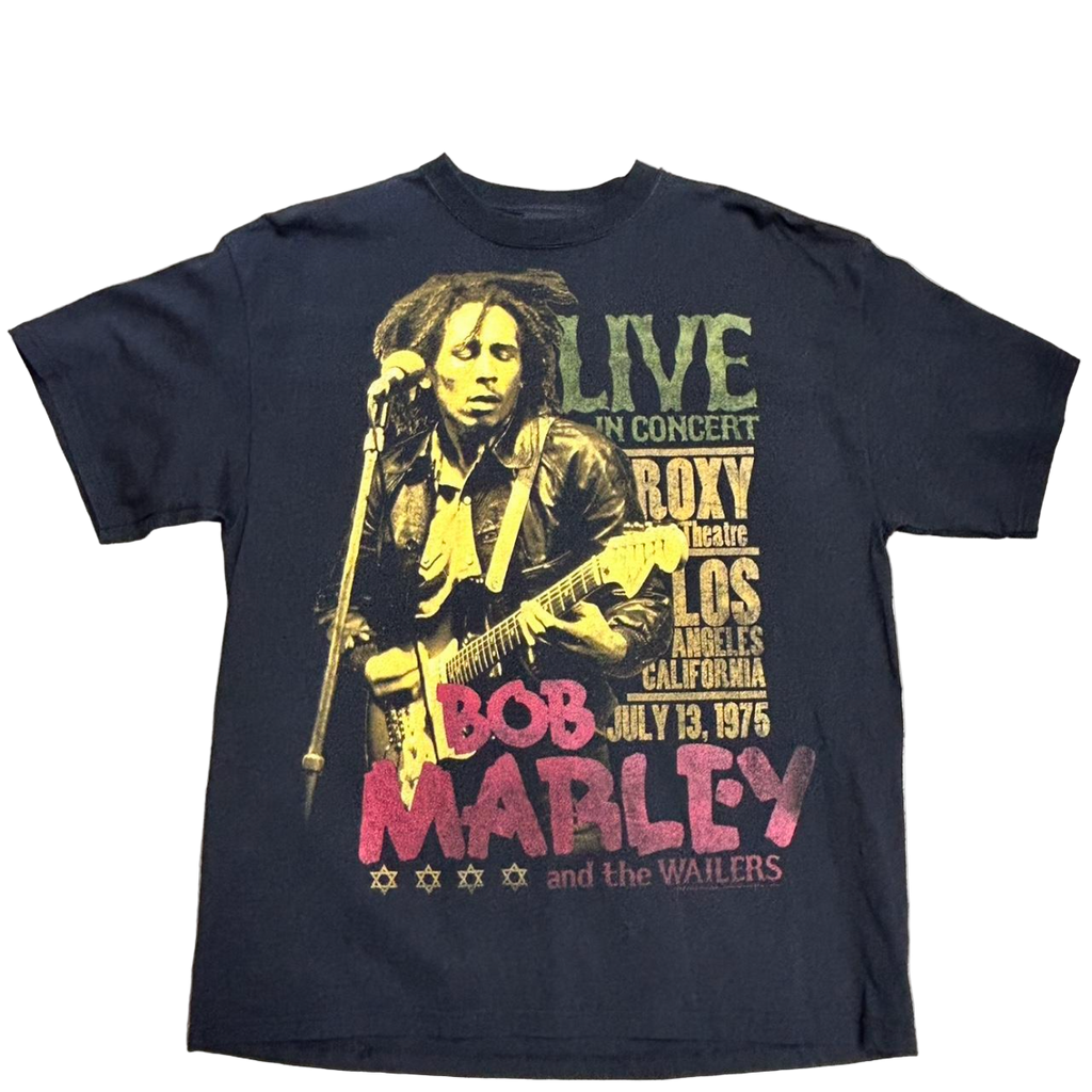 Vintage Bob Marley Roxy Theatre Concert T-Shirt 1975