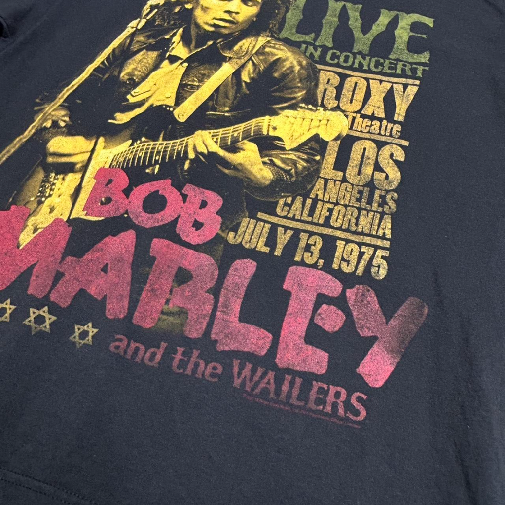 Vintage Bob Marley Roxy Theatre Concert T-Shirt 1975