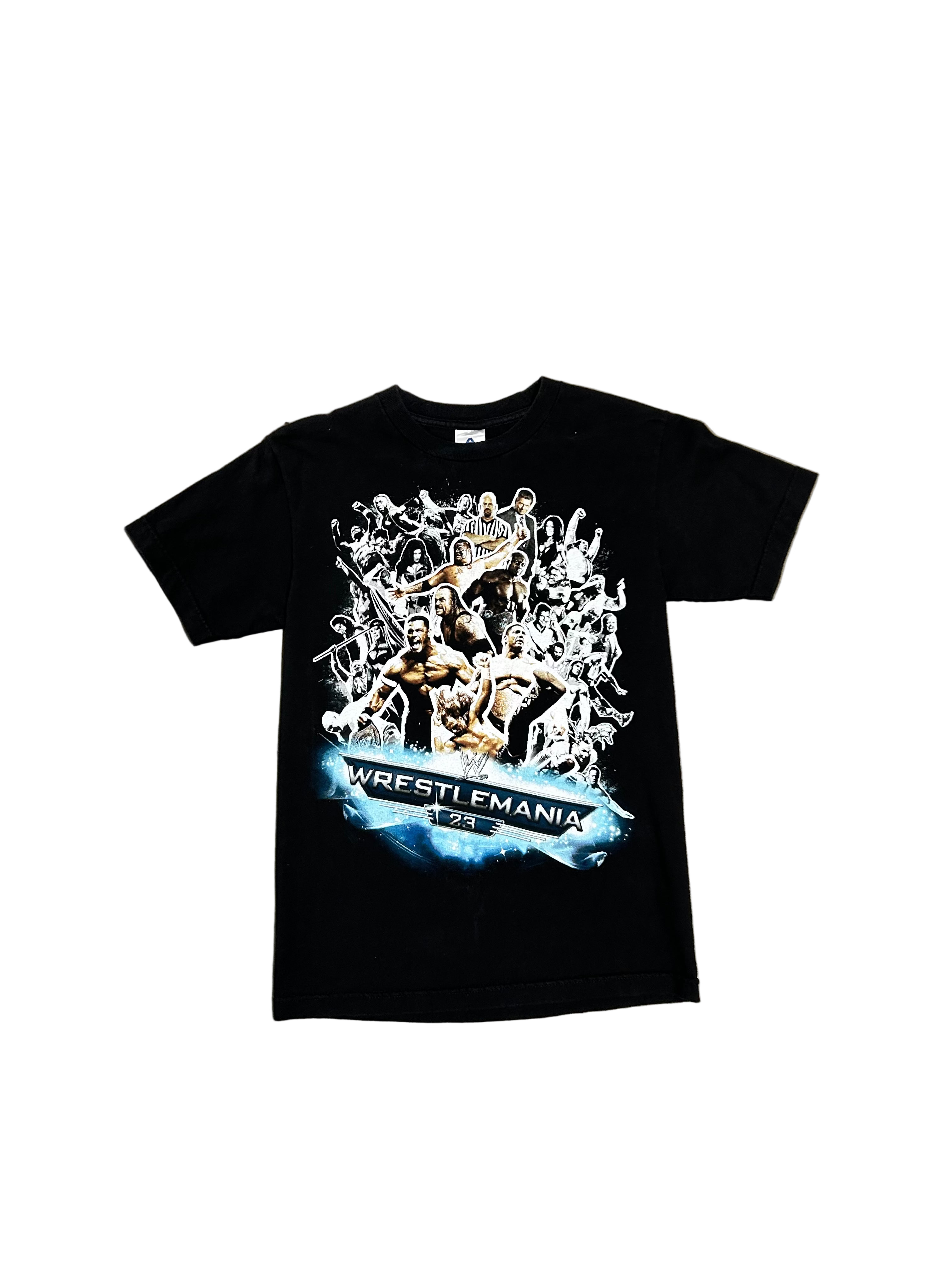 Vintage WWE WrestleMania 23 2007 Black T-SHIRT