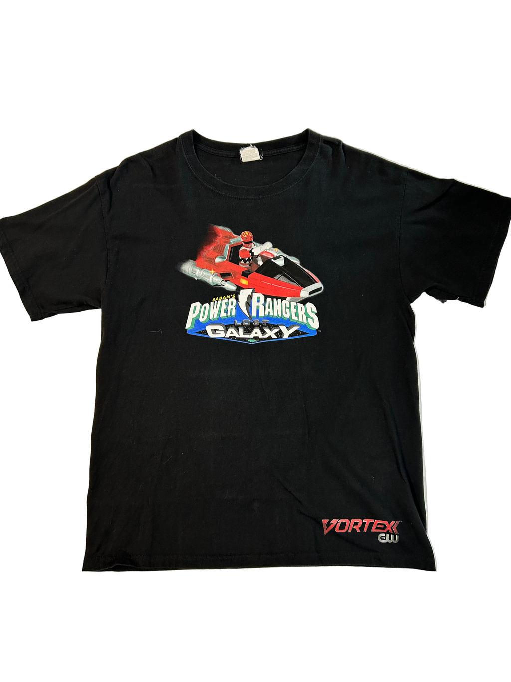 Vintage Power Rangers Galaxy T-Shirt - Red Ranger - Vortex