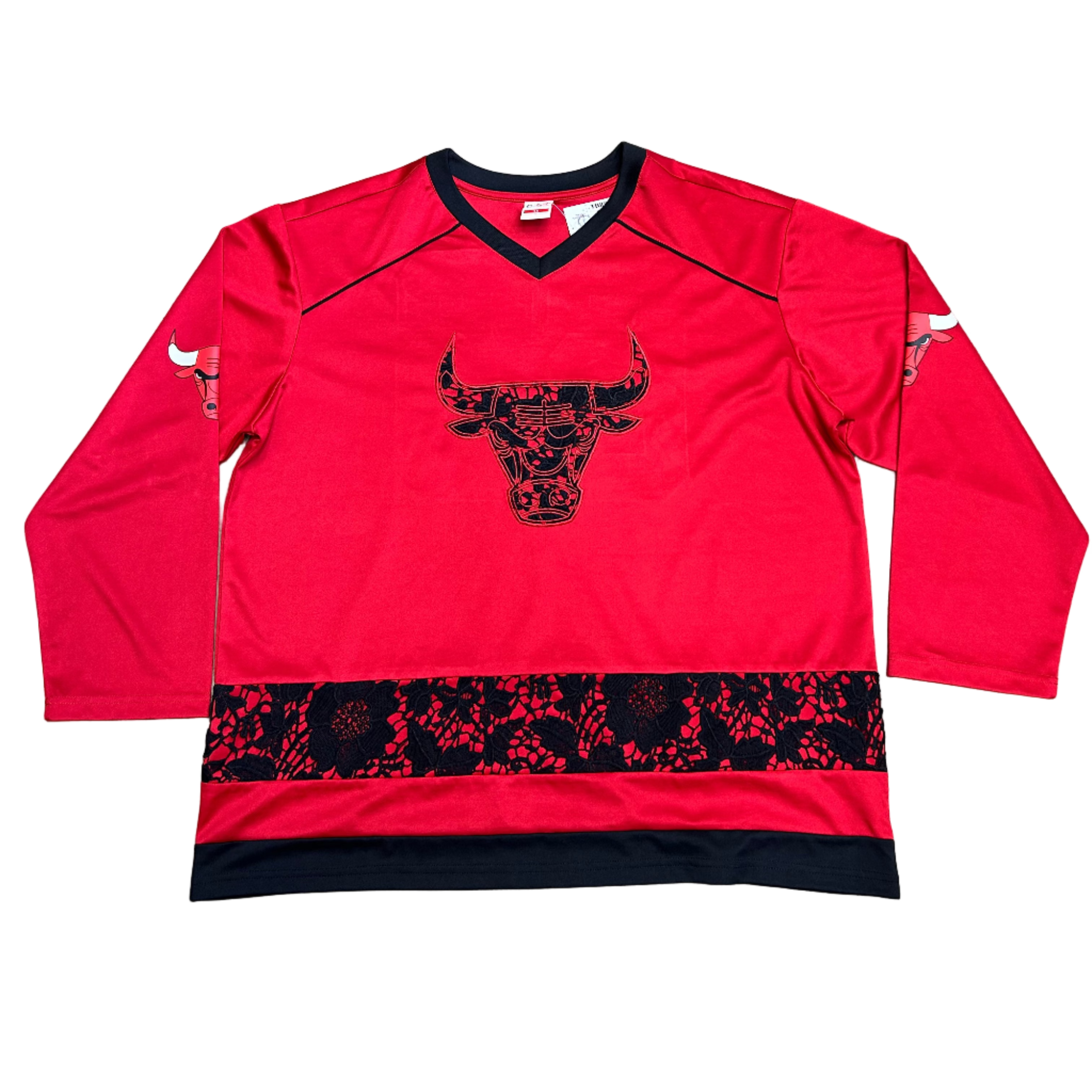 Chicago Bulls hockey-style jersey