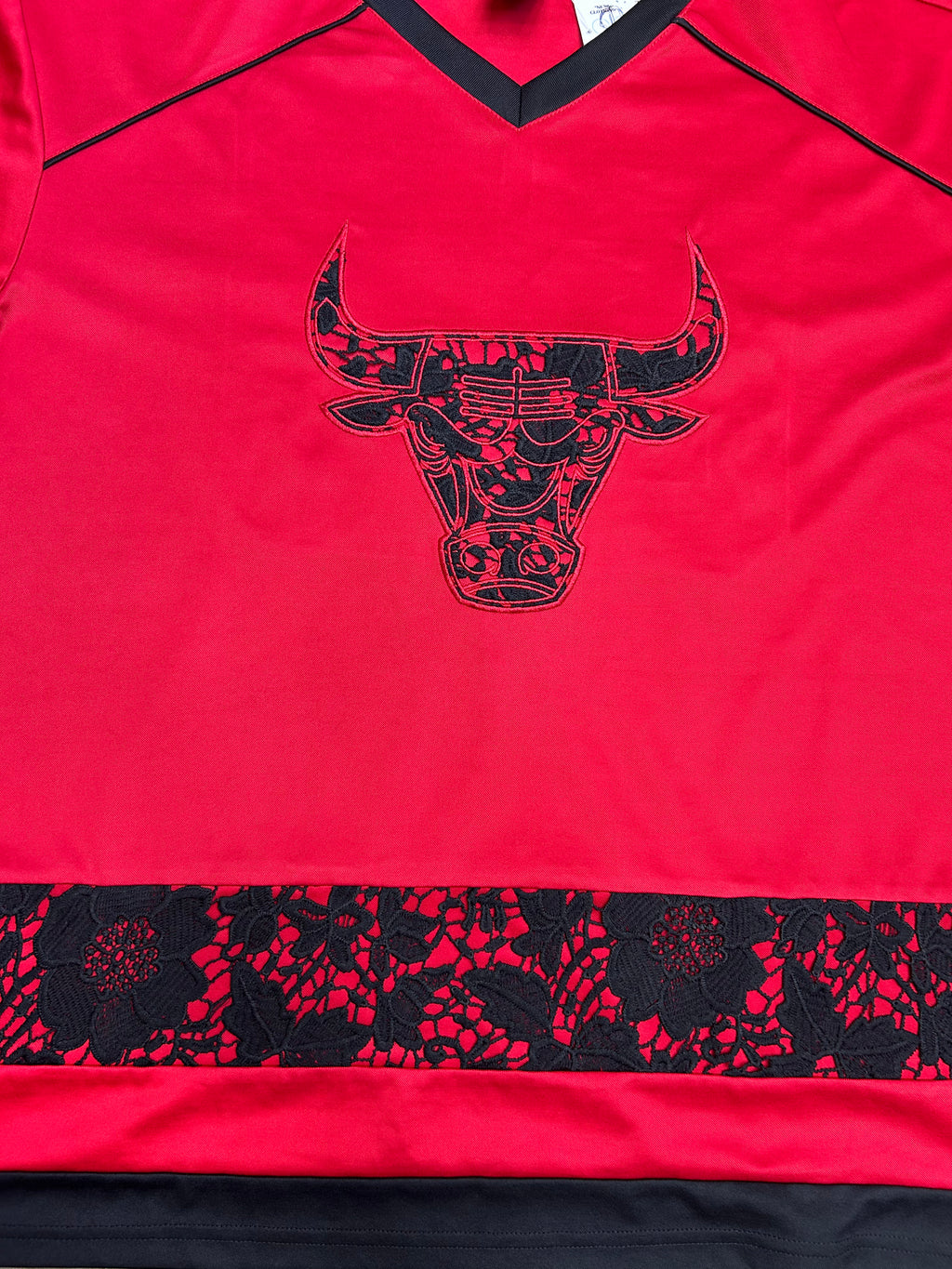 Chicago Bulls hockey-style jersey