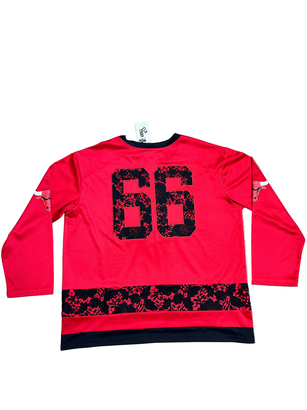 Chicago Bulls hockey-style jersey