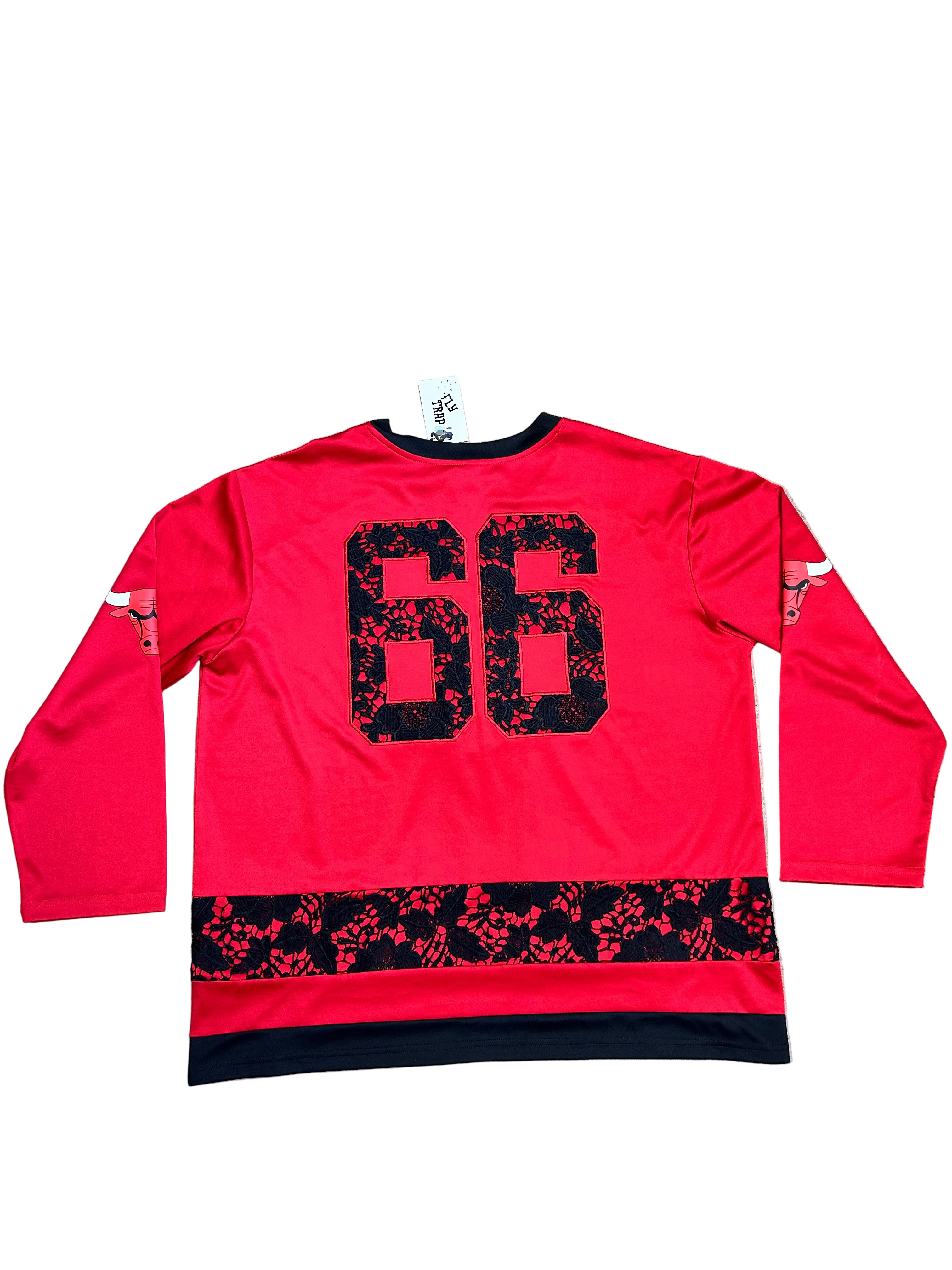 Chicago Bulls hockey-style jersey