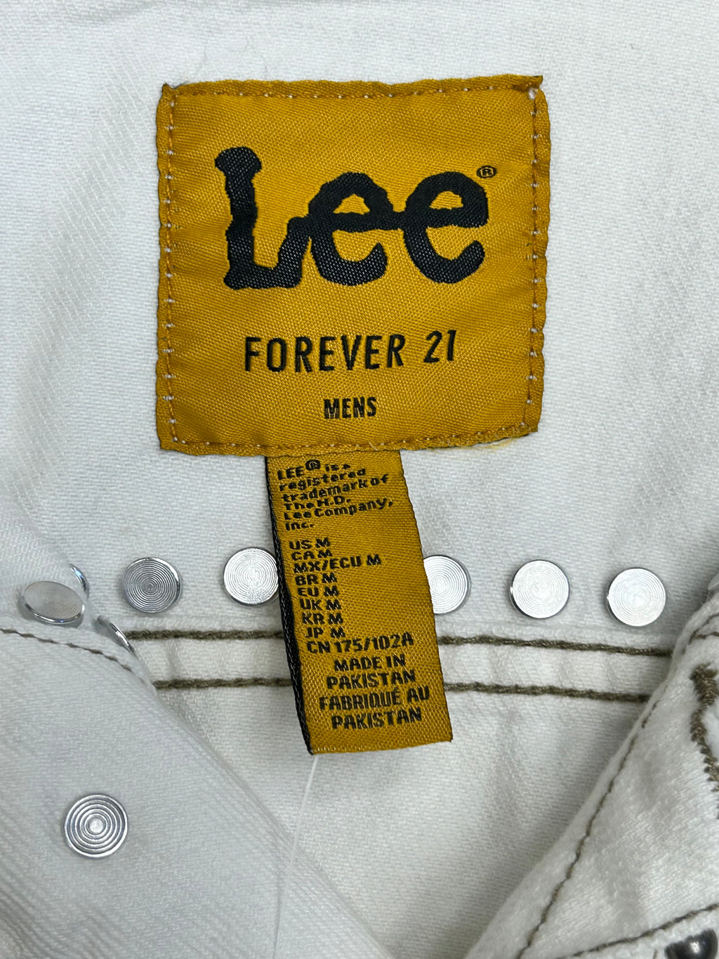 LEE X FOREVR 21 STUDDED DENIM JACKET