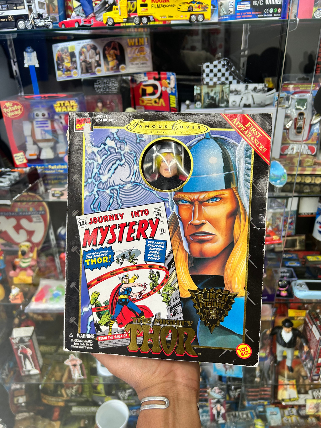 The Mighty Thor 8-inch action figure made by Toy Biz in 1998