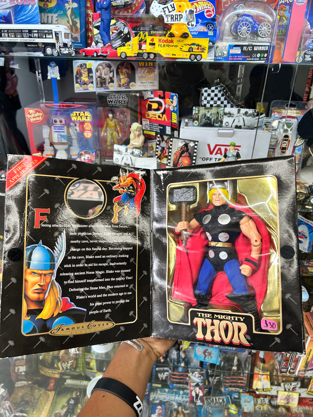 The Mighty Thor 8-inch action figure made by Toy Biz in 1998