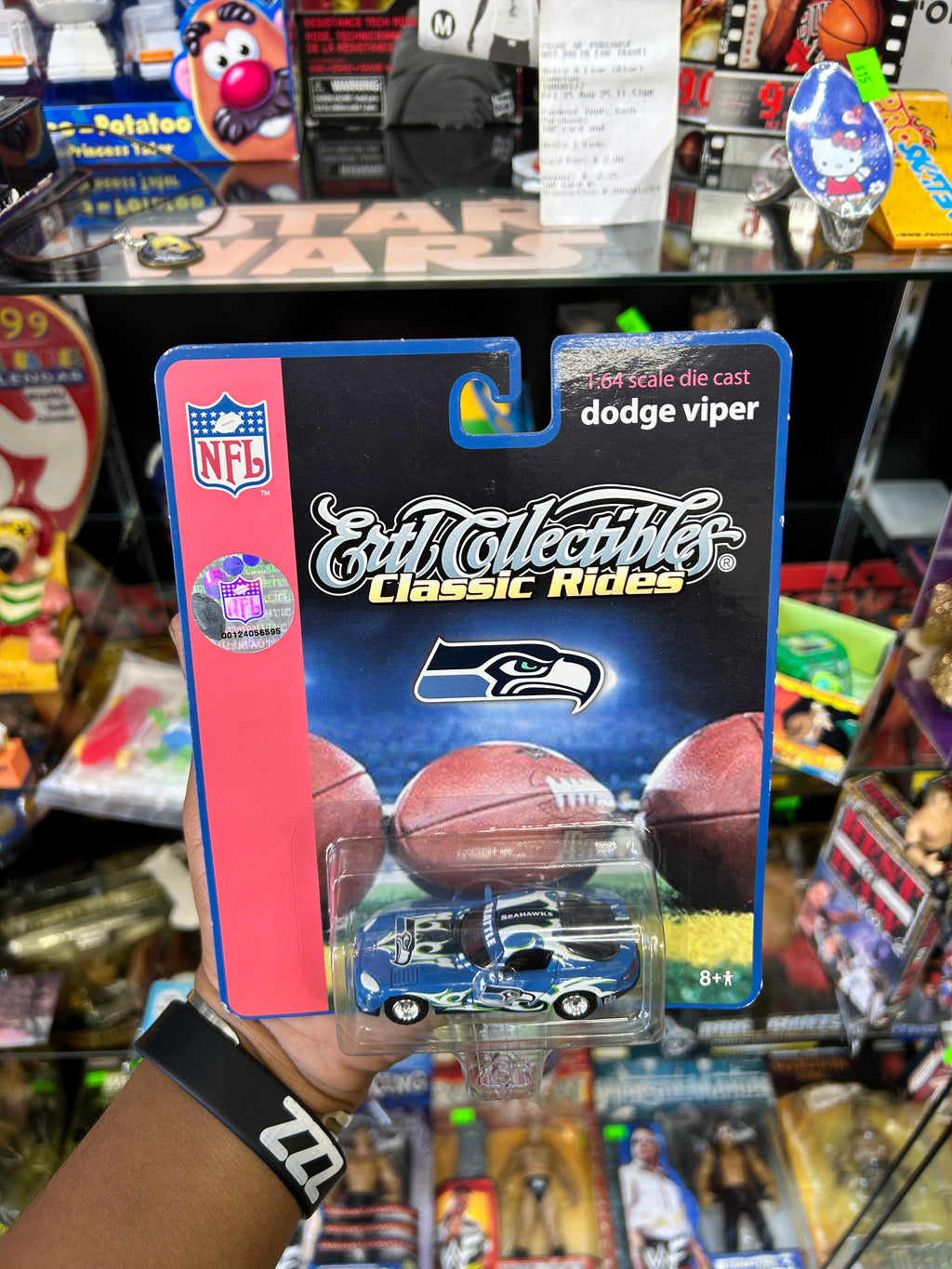 NFL Dodge Viper featuring the Seattle Seahawks logo and colors