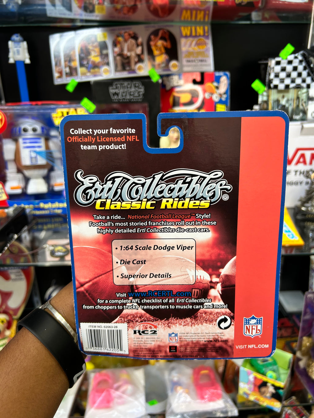 NFL Dodge Viper featuring the Seattle Seahawks logo and colors