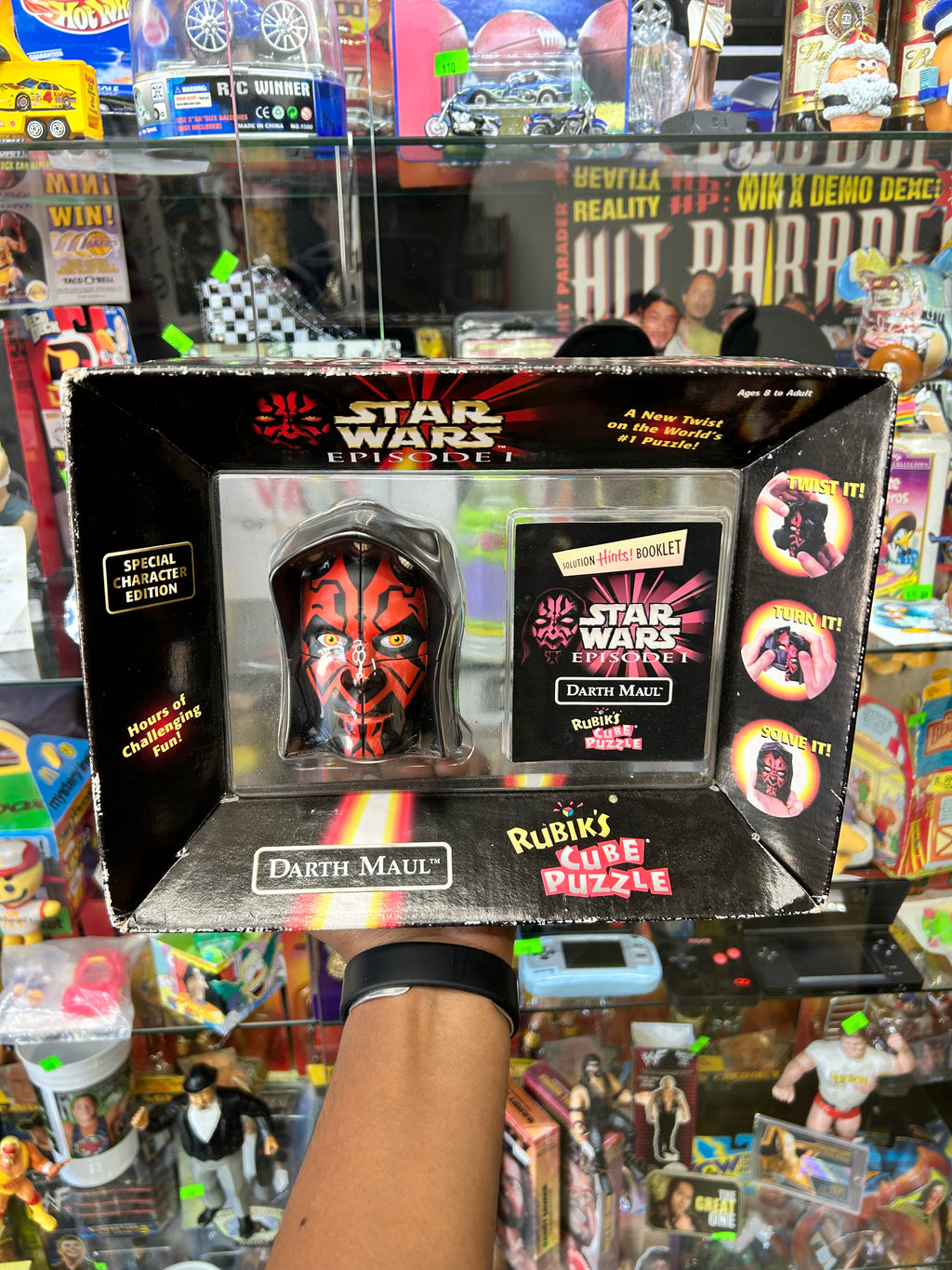 Star Wars Episode I Darth Maul Rubik's Cube Puzzle 1999