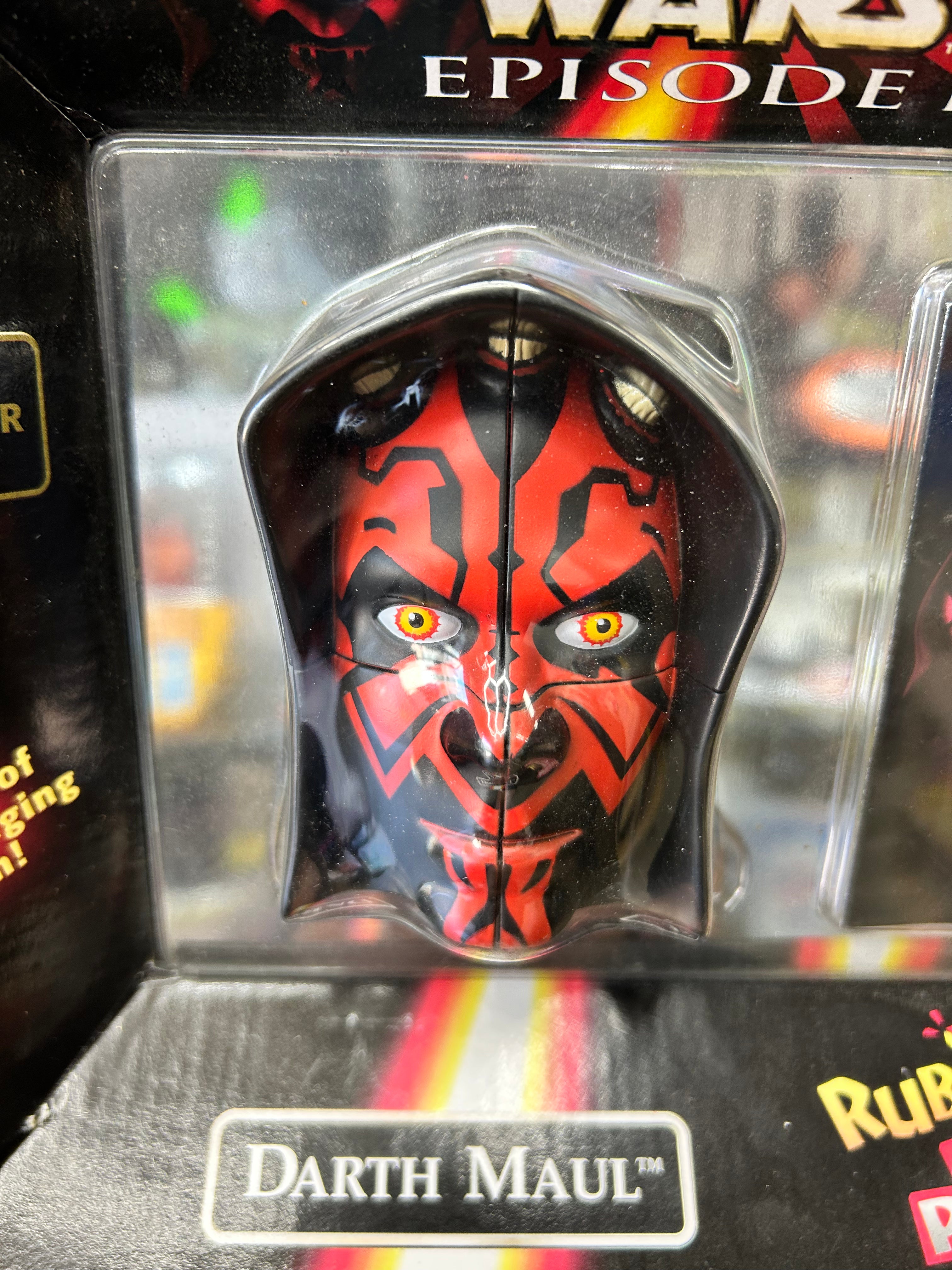 Star Wars Episode I Darth Maul Rubik's Cube Puzzle 1999