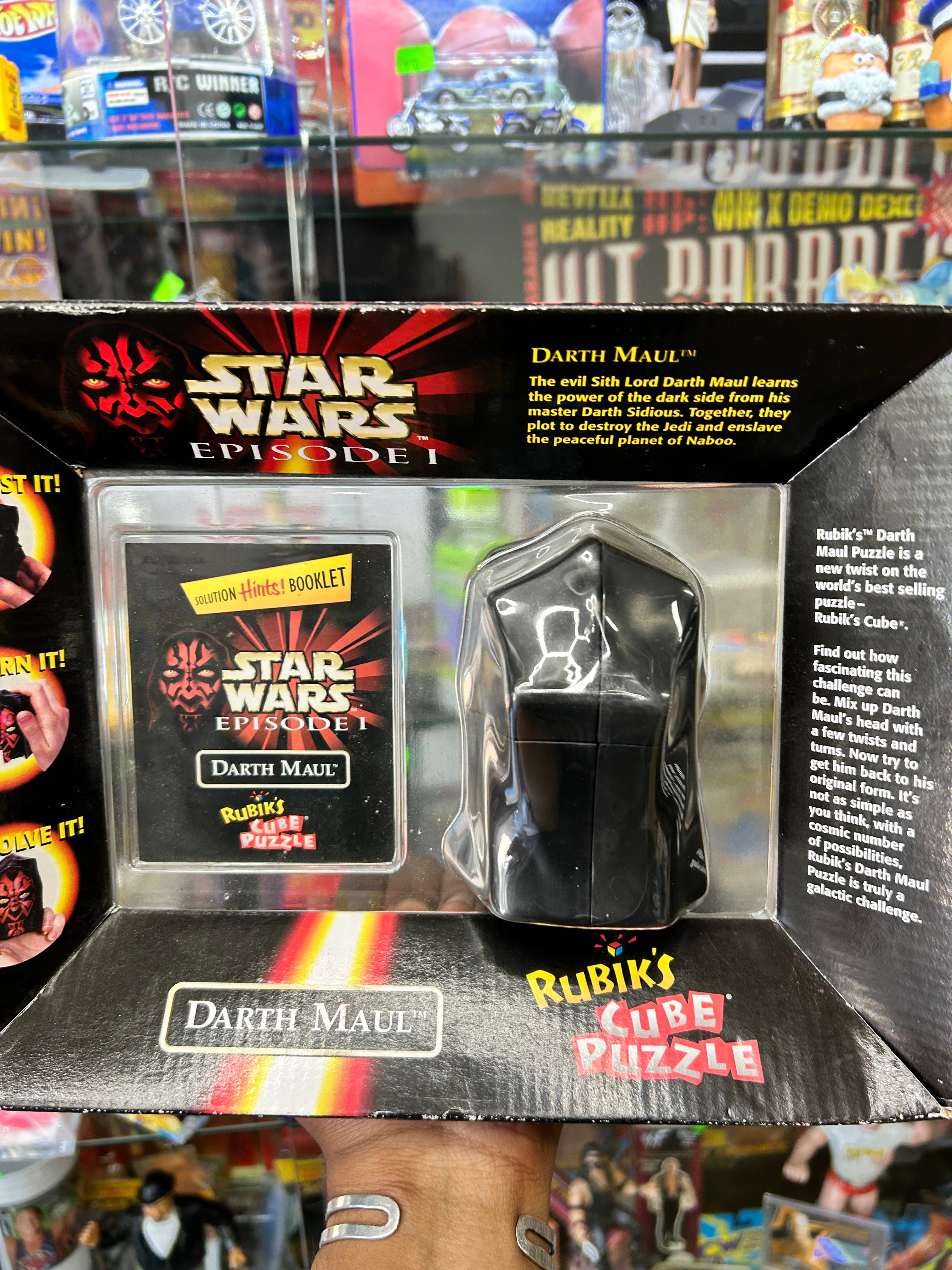 Star Wars Episode I Darth Maul Rubik's Cube Puzzle 1999