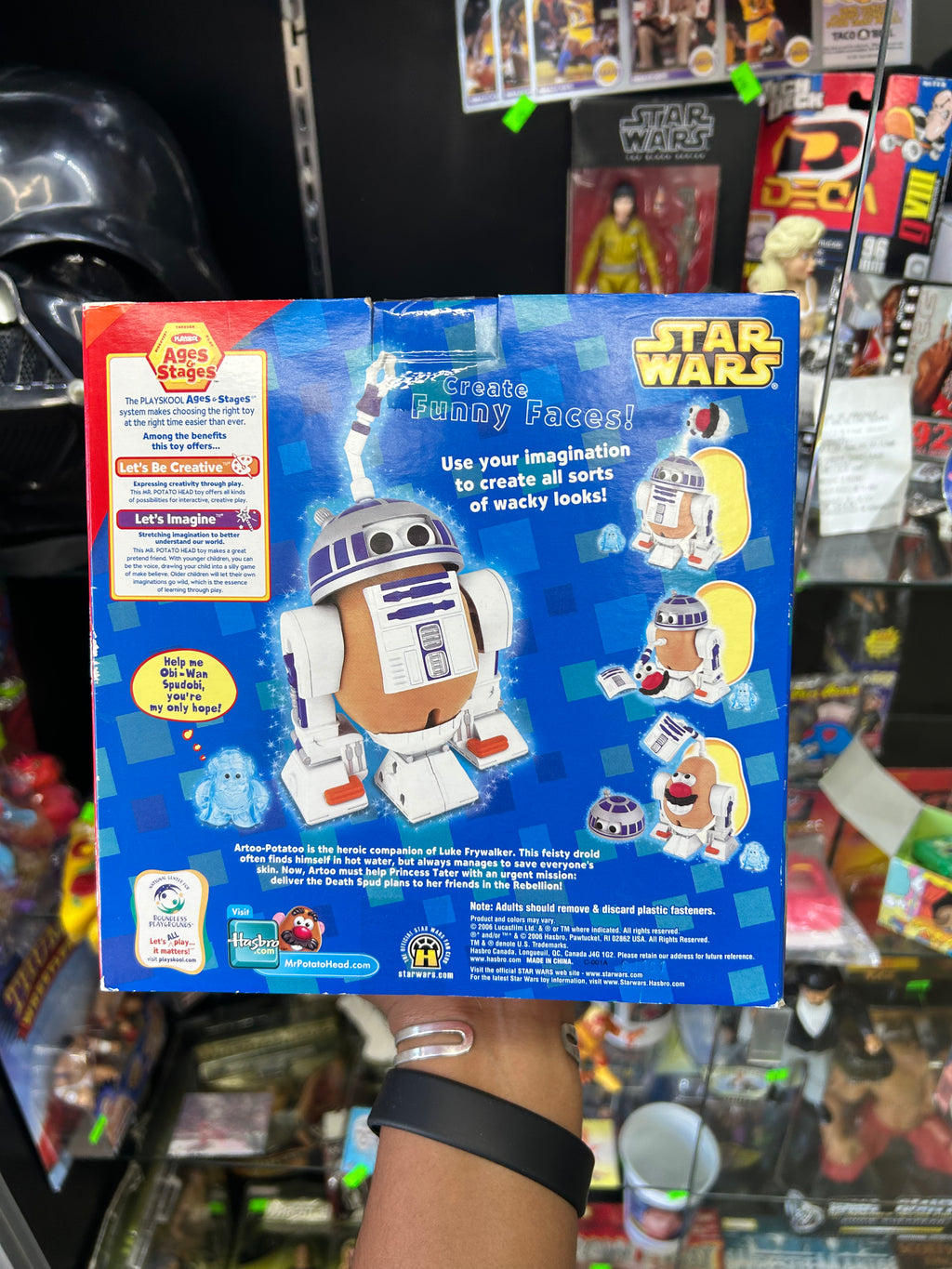 Mr. Potato Head Playskool Star Wars ARTOO-POTATOO R2-D2
