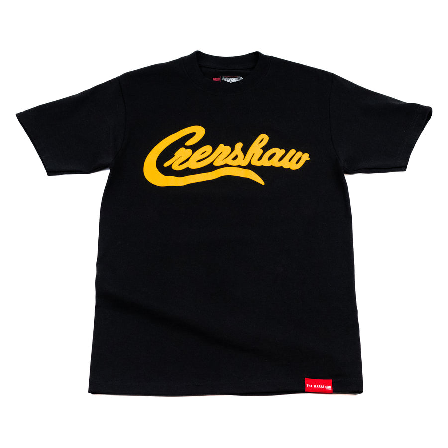 LIMITED EDITION CRENSHAW T-SHIRT - BLACK/GOLD