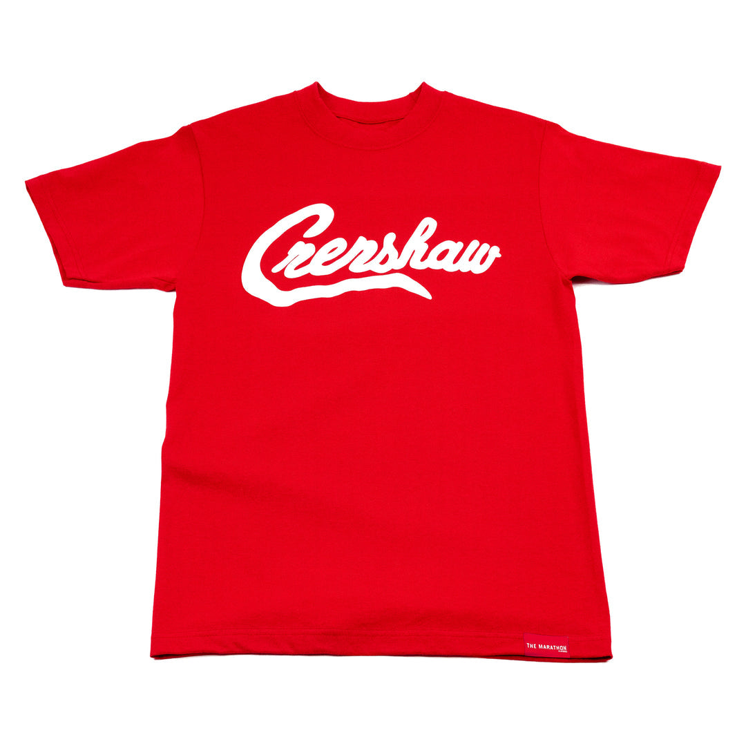 LIMITED EDITION CRENSHAW T-SHIRT - RED/WHITE